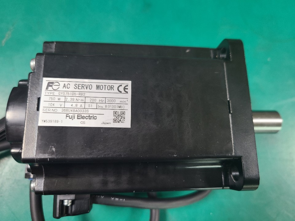 (미사용품)AC SERVO MOTOR GYS751D5-RB2 (750W) 서보모타