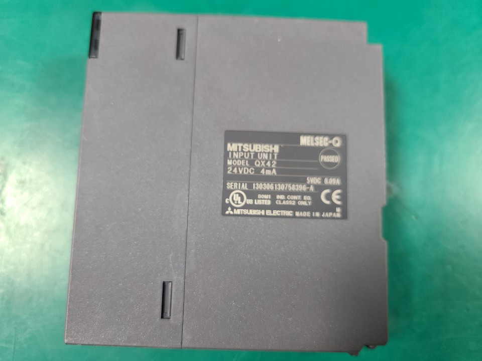 MITSUBISHI PLC INPUT UNIT QX42 (중고) 미쓰비시 피엘씨 인풋 유닛 