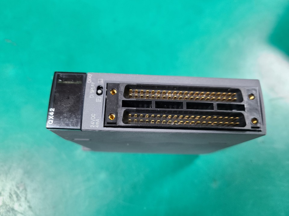 MITSUBISHI PLC INPUT UNIT QX42 (중고) 미쓰비시 피엘씨 인풋 유닛 