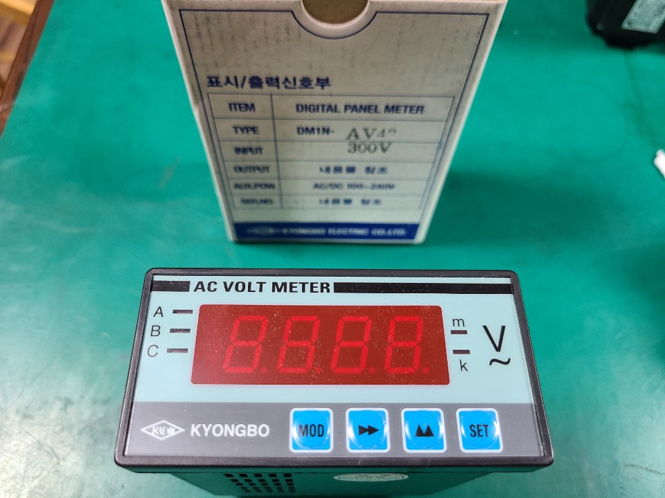 (A급 미사용품) DIGITAL PANEL METER DM1N-AV42