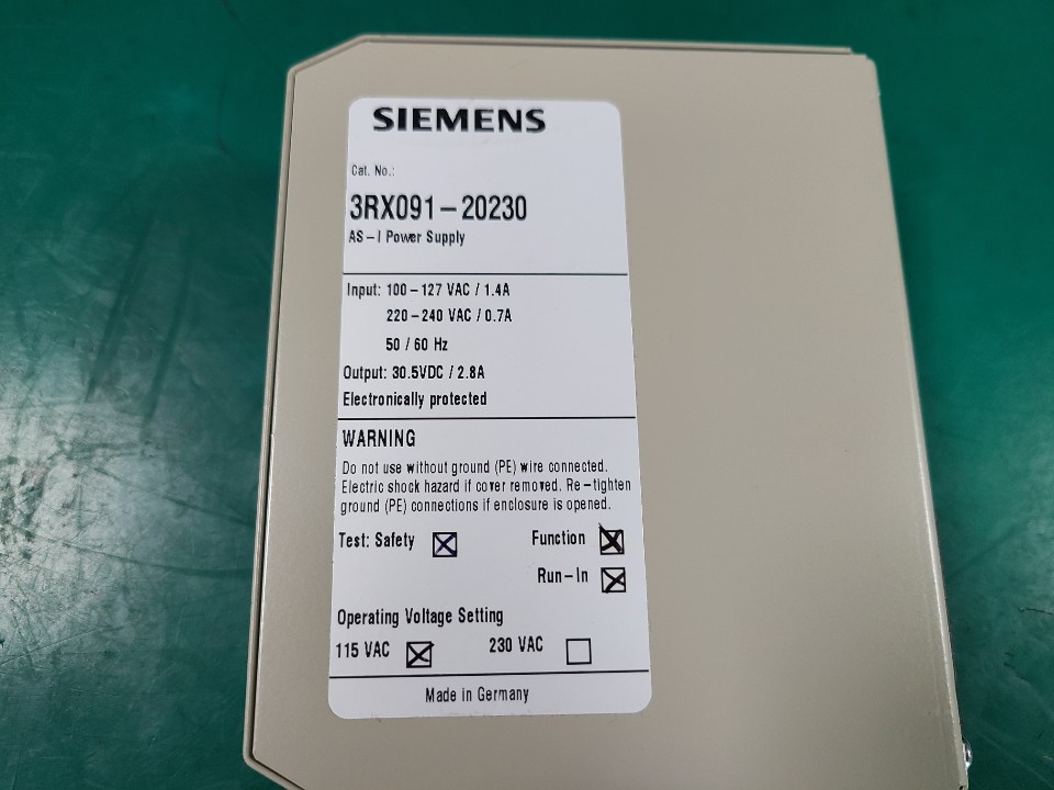 POWER SUPPLY 3RX091-20230 (미사용중고)