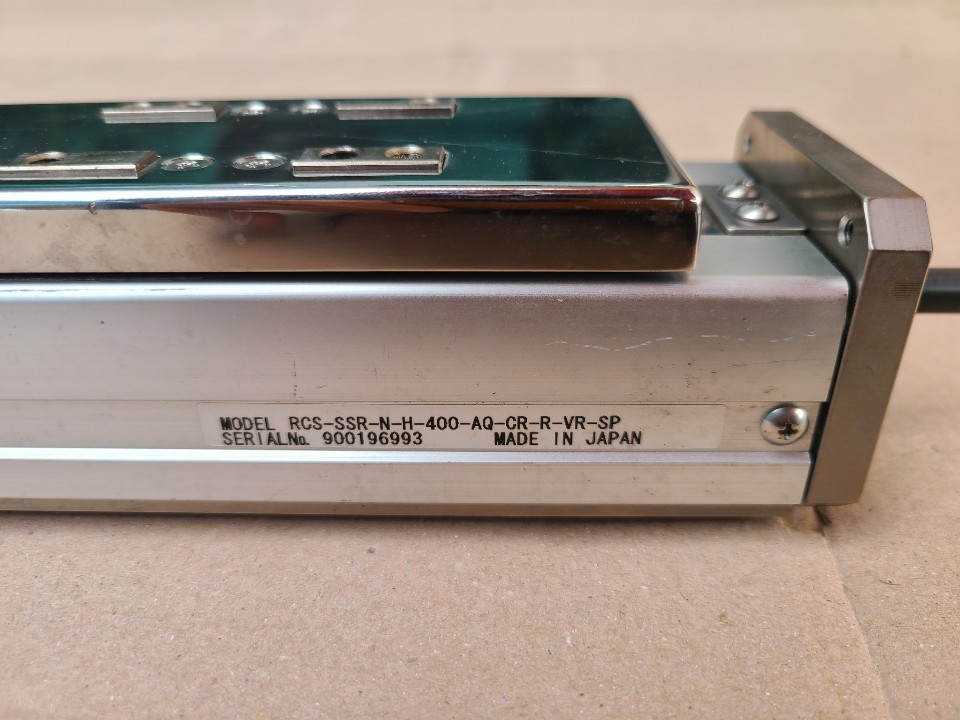 ACTUATOR RCS-SSR-N-H-400-AQ-CR-R-VR-SP(ST=400, 중고) 엑츄에이터