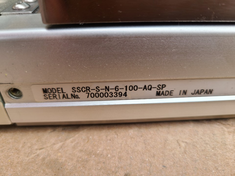 ACTUATOR SSCR-S-N-6-100-AQ-SP (ST=100, 중고) 엑츄에이터
