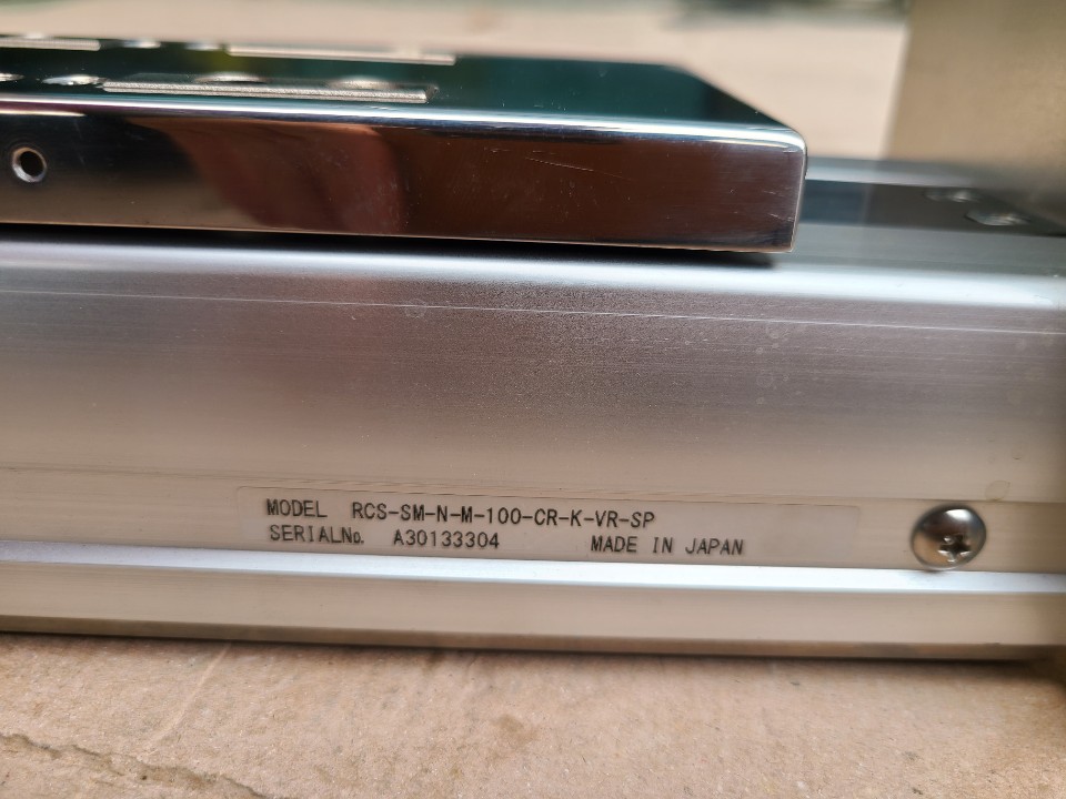 ACTUATOR RCS-SM-N-M-100-CR-K-VR-SP (ST=100, 중고) 엑츄에이터
