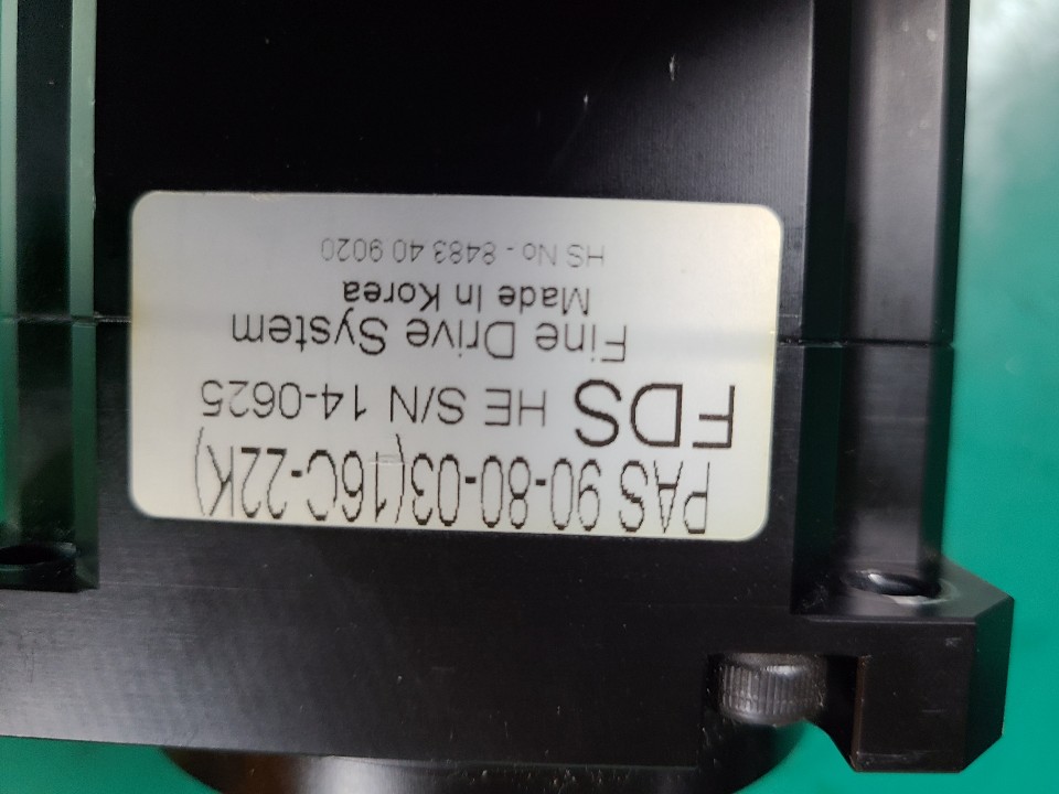 감속기 PAS90-80-03(16C-22K - 3:1 중고)