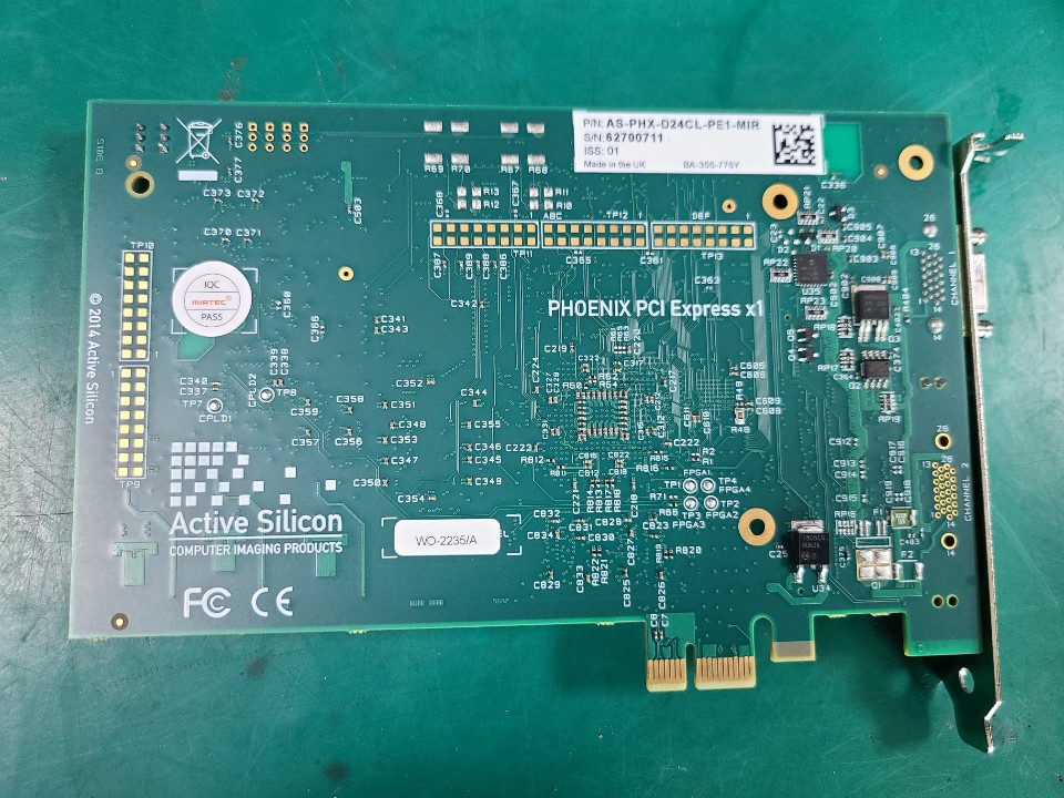 ACTIVE SILICON PHOENIX PCI AS-PHX-D24CL-PE1-MIR (중고)