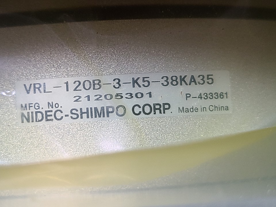 (A급)감속기 VRL-120B-3-K5-38KA35