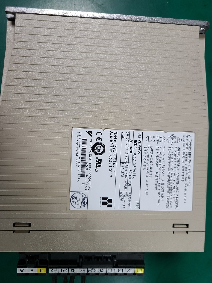 SERVOPACK SGDV- 5R5A11A (750W-중고) 야스까와 서보팩