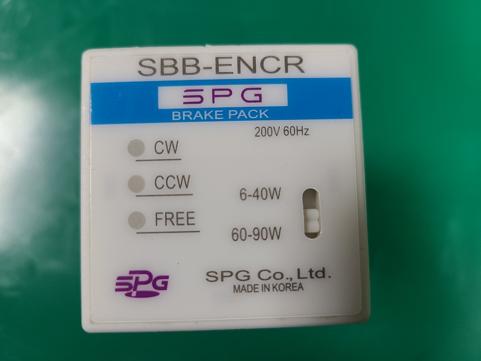 SPG BRAKE PACK SBB-ENCR (중고) 브레이크 팩