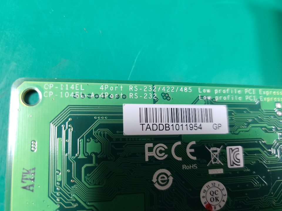 MOXA CP-114EL-DB9M 4포트 PCI Express RS232/422/485 (중고)