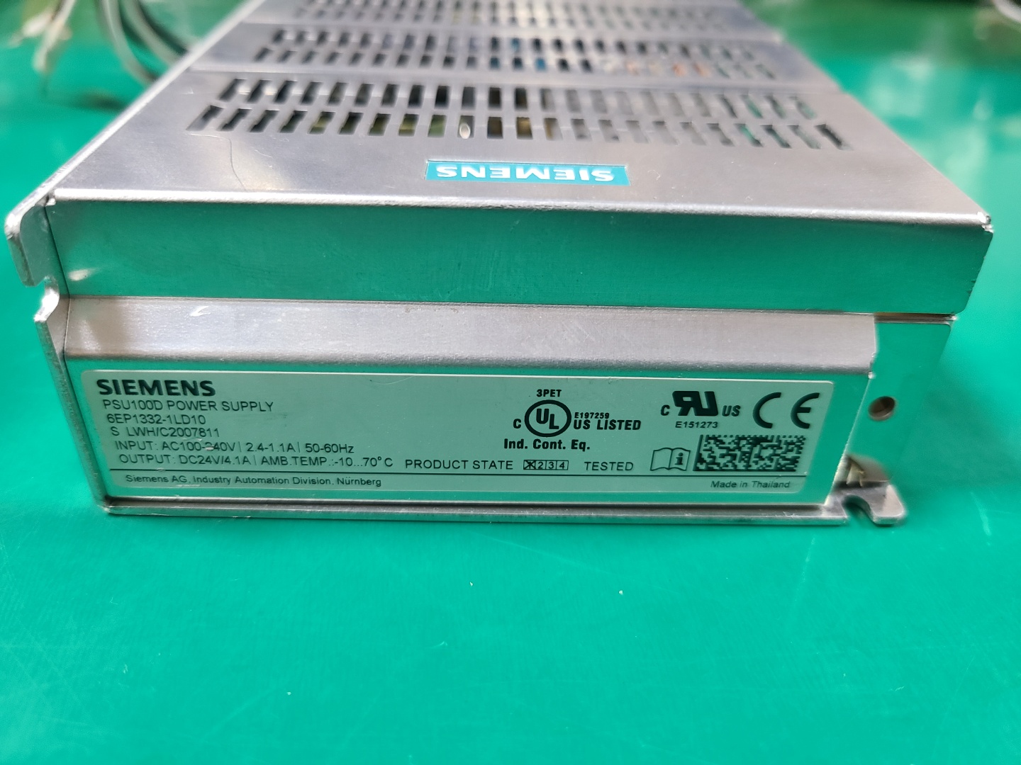 SIEMENS PSU100D  POWER SUPPLY  6EP1332-1LD10 (중고) 지멘스 파워 서플라이