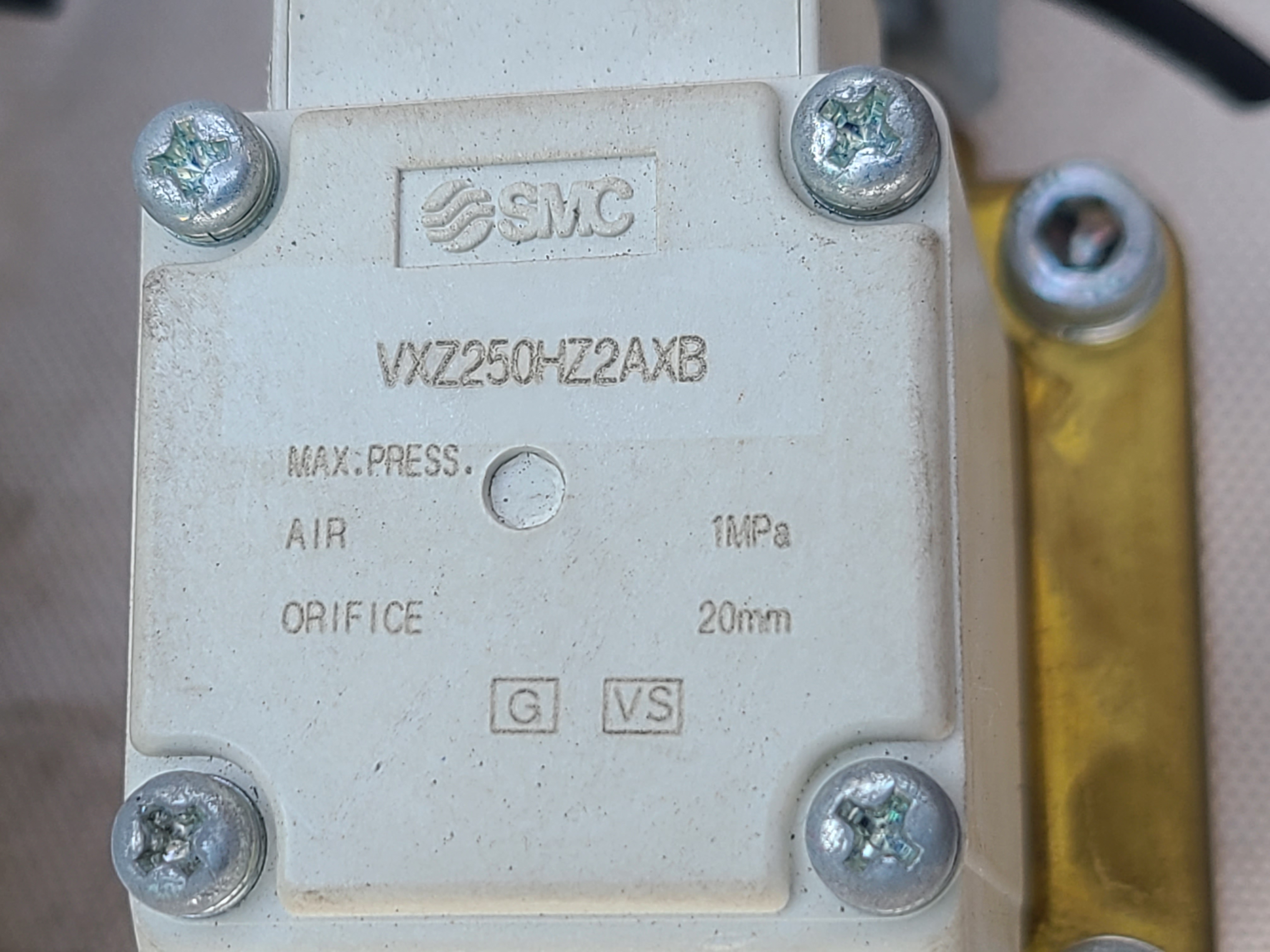SMC SOLENOID VALVE VXZ250HZ2AXB (3EA-1UNIT-중고)