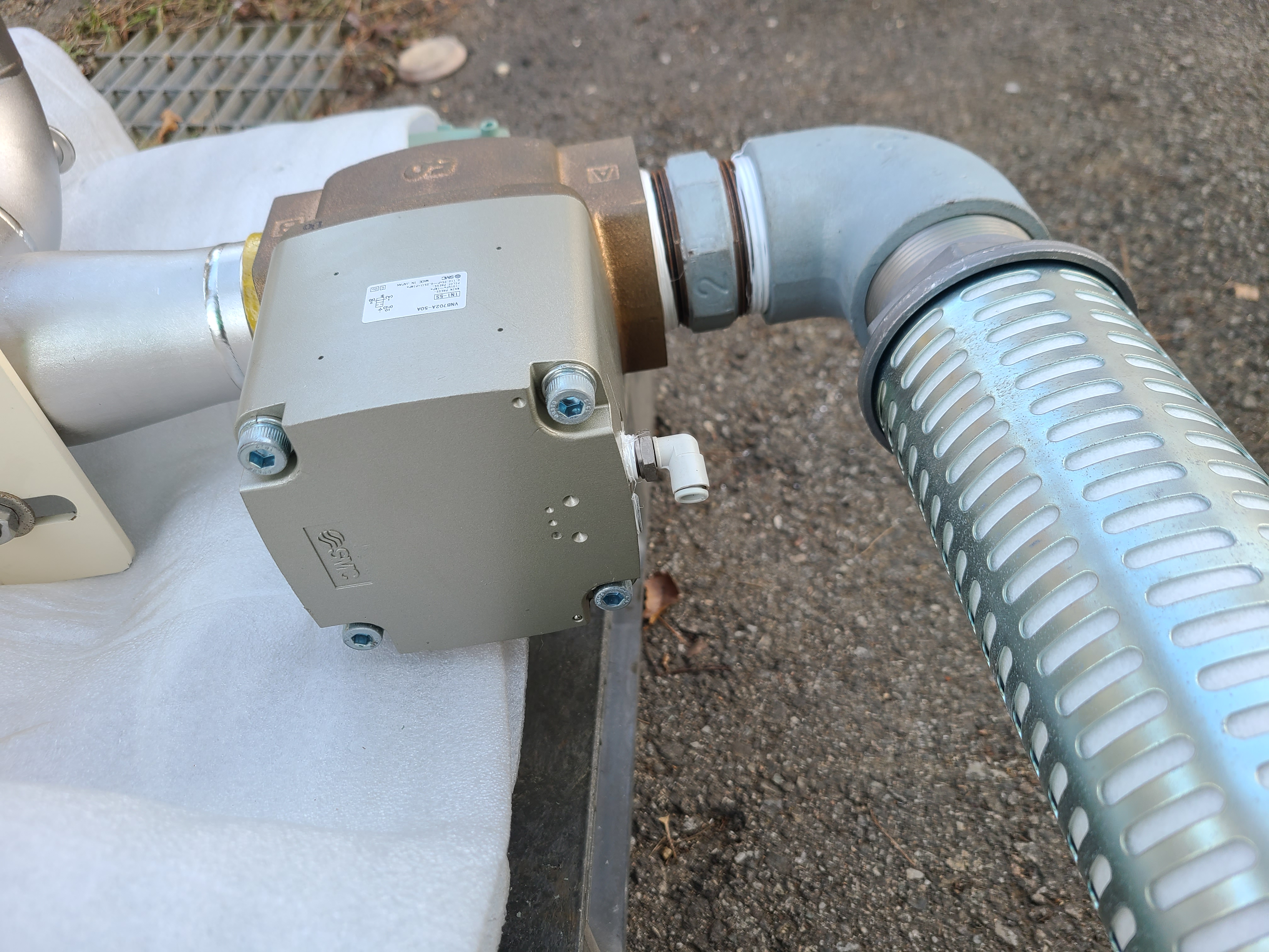 SMC SOLENOID VALVE VNB702A-50A(중고)