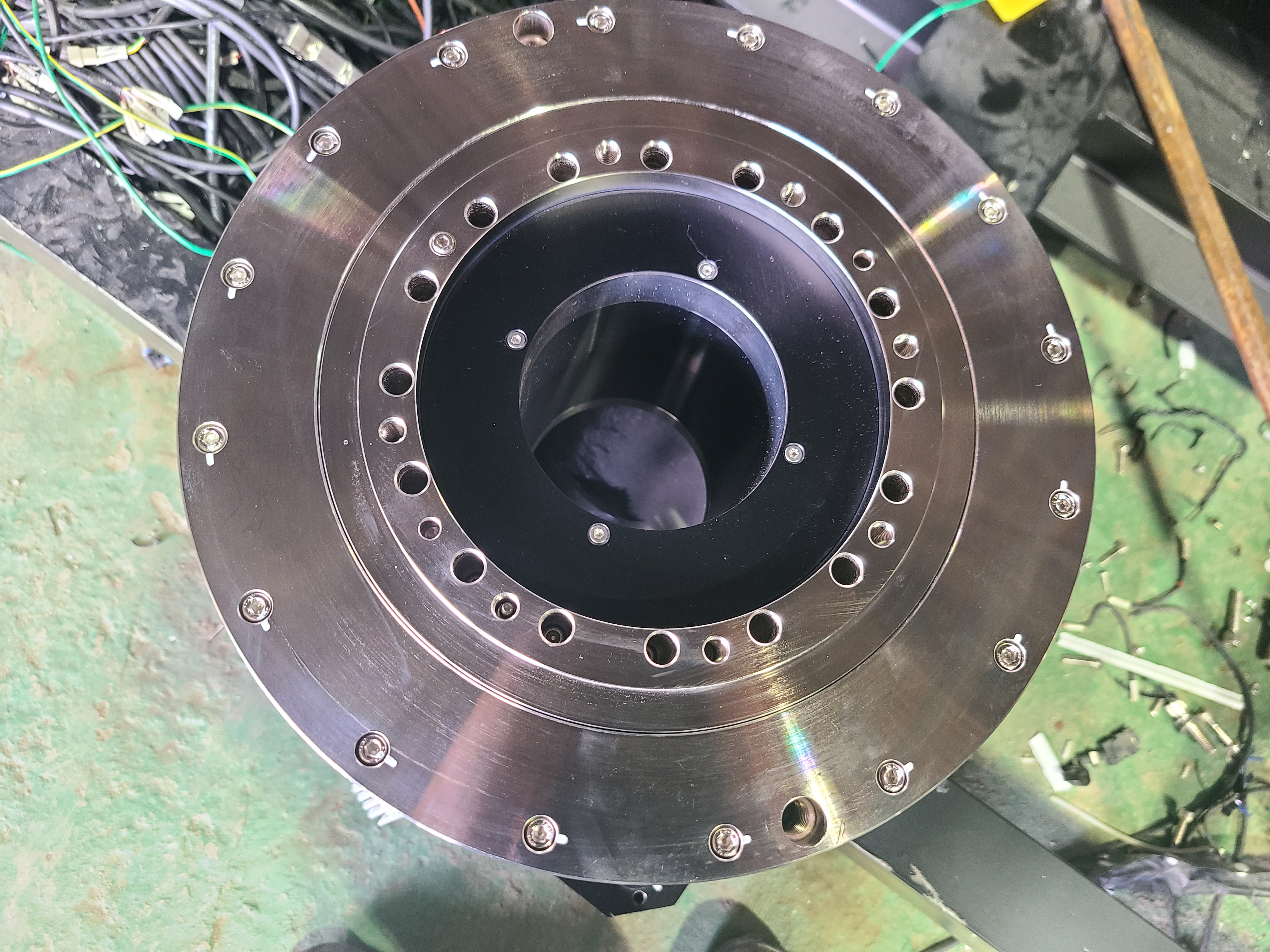 DIRECT DRIVE ROTARY MOTOR  JTR3030-4A01N (중고) JUSTEK 디디모타