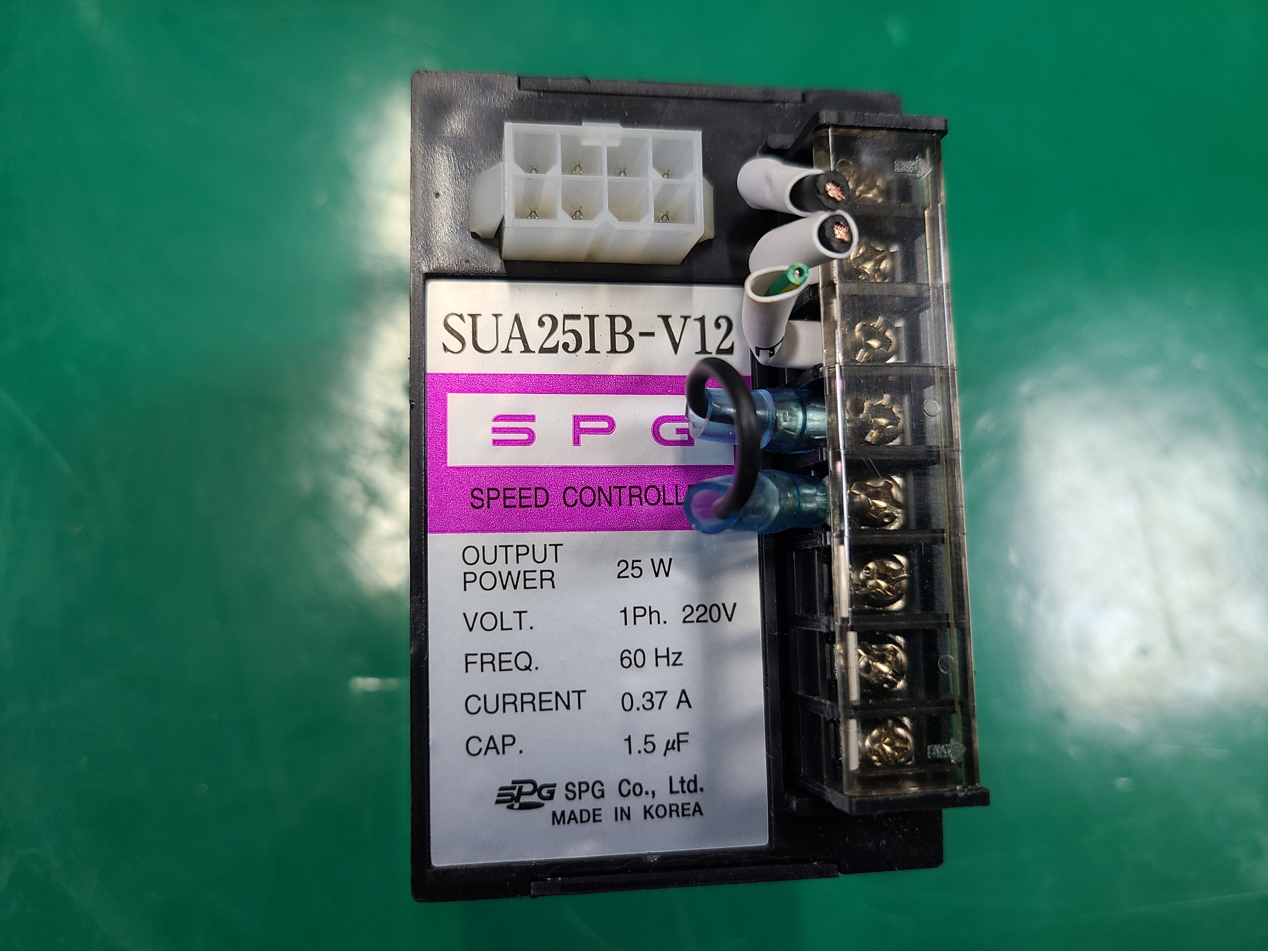 (미사용중고)SPG SPEED CONTROLLER SUA25IB-V12 (25W) 스피드 콘트롤러