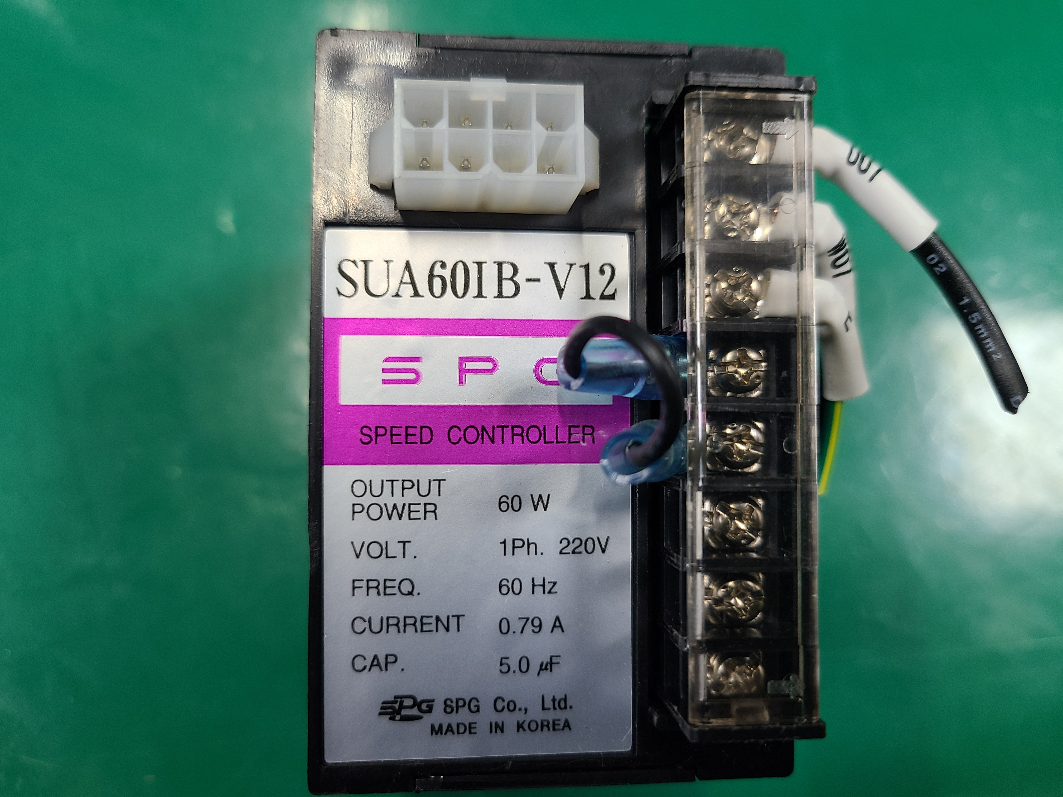 (미사용중고)SPG SPEED CONTROLLER SUA60IB-V12(60W) 스피드 콘트롤러