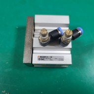 SMC GUIDE CYLINDER MGQM12-10 (중고) 가이드 실린더