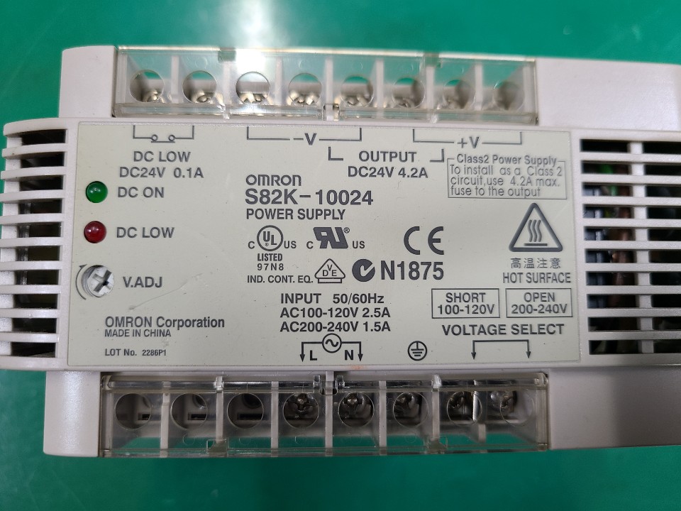 OMRON POWER SUPPLY S82K-10024 (중고) 옴론 파워 서플라이