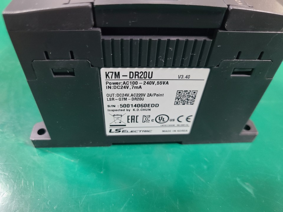 LS PLC MASTER-K K7M-DR20U (중고) 엘에스 마스타케이 피엘시
