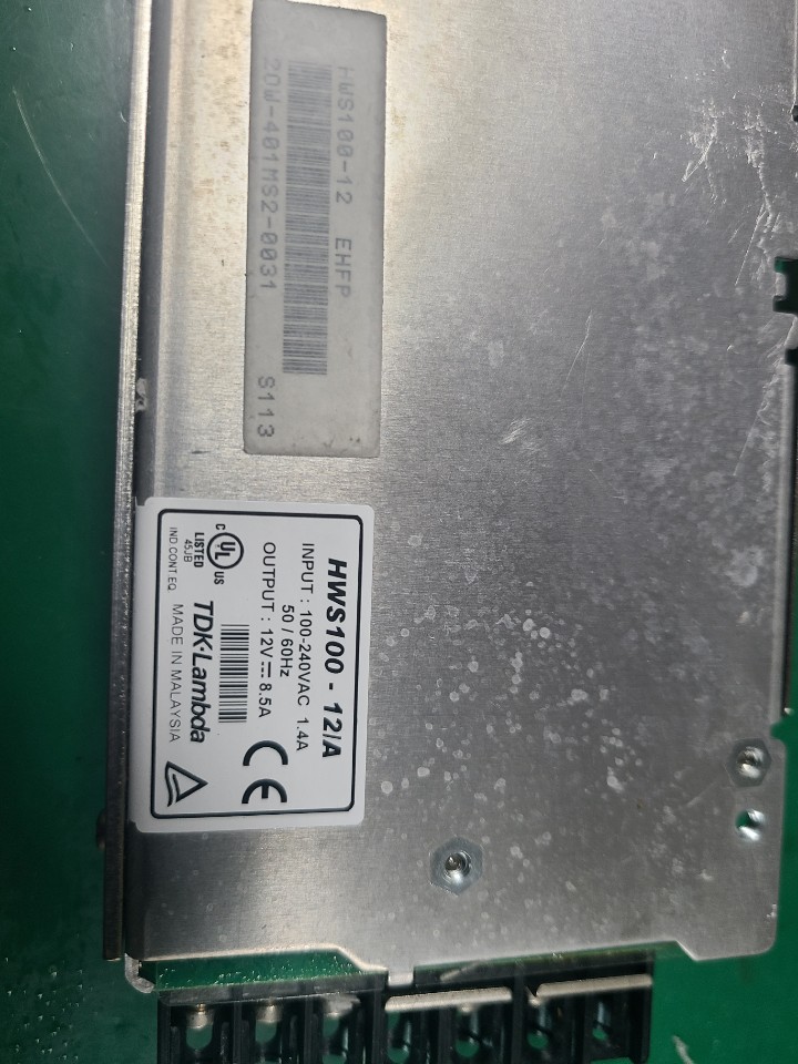 TDK-LAMBDA POWER SUPPLY HWS100-12/A (중고) TDK-람다 파워 서플라이