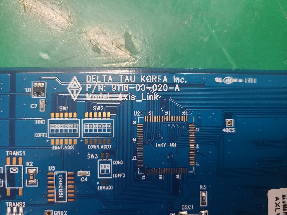 DELTA TAU AXIS-LINK OPT-1 (중고) 델타타우 축링크 피엘씨