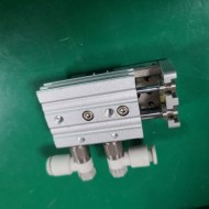 SMC SLIDE TABLE CYLINDER 25A-MXQ6L-10 (중고) 슬라이드 테이블 실린더