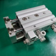 SMC SLIDE TABLE CYLINDER 25A-MXQ20-20AS (중고) 슬라이드 테이블 실린더