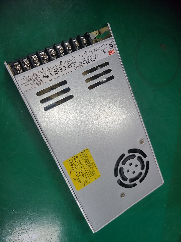 MEAN WELL POWER SUPPLY LRS-350-12 (중고) 민웰 파워 서플라이