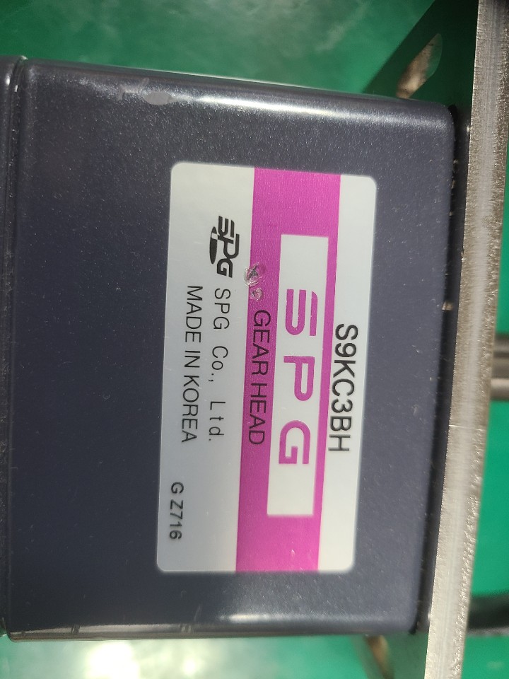 SPG SPEED CONTROL MOTOR S9I60GBH-V12 +S9KC3BH (중고) 스피드 콘트롤모타+감속기