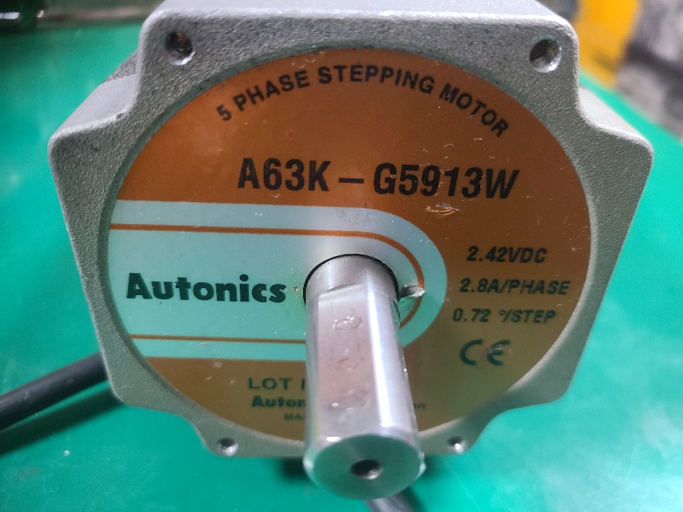 AUTONICS STEPPING MOTOR A63K-G5913W (중고)