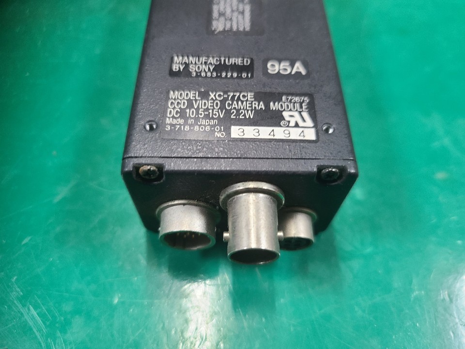 SONY CCD CAMERA XC-77CE (중고) 소니 씨씨디 카메라
