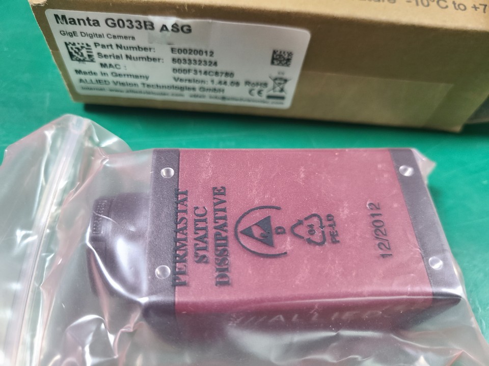(A급) MANTA GIGE DIGITAL CAMERA G033B ASG  만타 디지탈 카메라