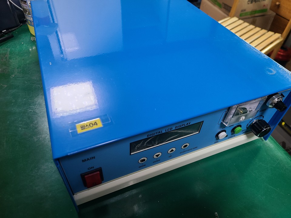 (미사용중고) MASK ULTRASONIC GENERATOR  W330*D410*H140mm 마스크용 초음파융착기