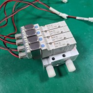 SMC SOLENOID VALVE SY3140-5LZ(4EA) (중고) 솔레노이드 밸브