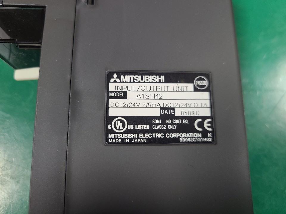 MITSUBISHI PLC IN/OUT UNIT A1SH42 (중고) 미쓰비씨 인아웃 유닛