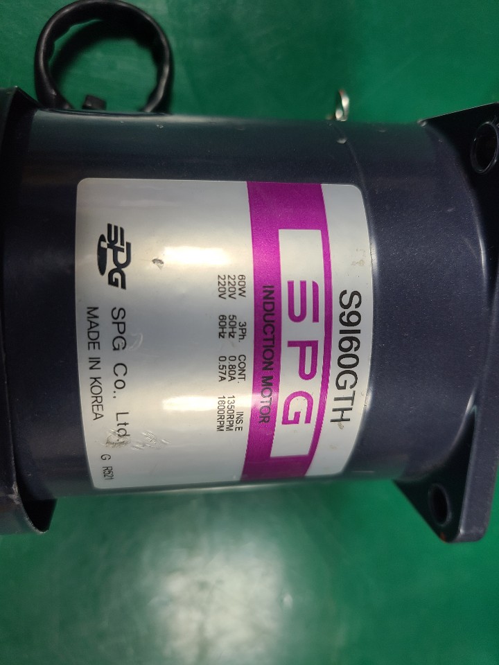 SPG INDUCTION MOTOR S9I60GTH (중고) 성신 인덕션 모타