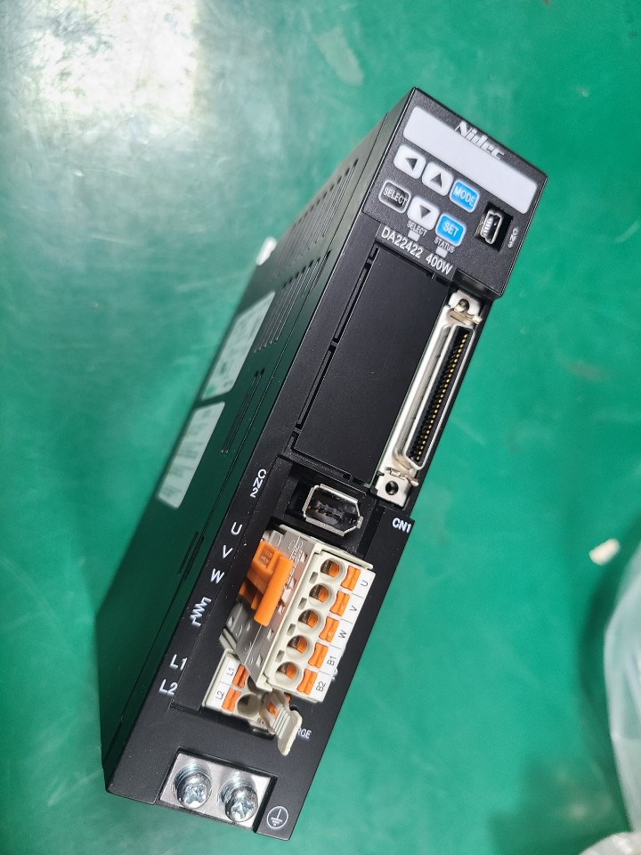 NIDEC SERVO DRIVER DA22422(400W-중고) 니덱 서보 드라이버