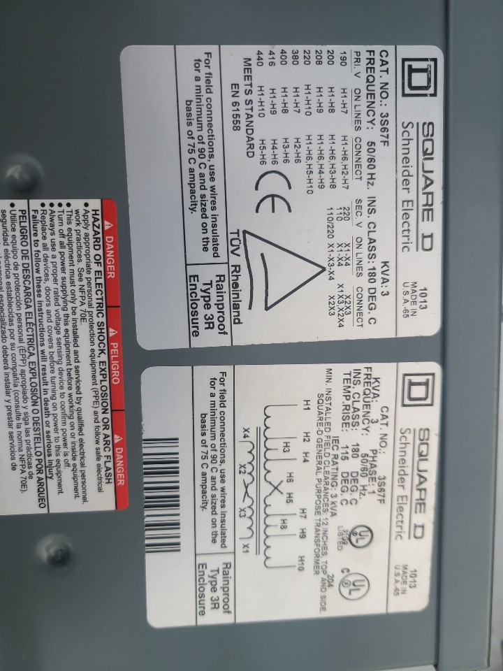 SCHNEIDER SQUARE 3S67F (중고) 슈나이더 파워 서플라이