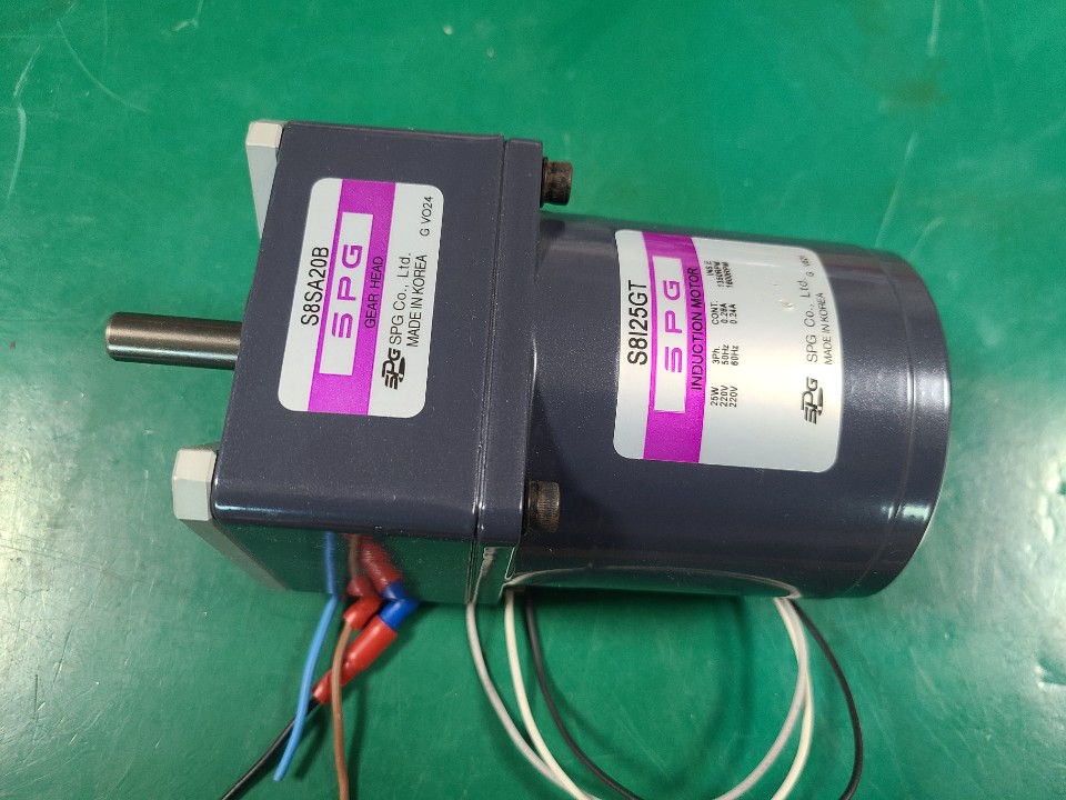 SPG INDUCTION MOTOR S8I25GT+S8SA20B(중고) 인덕션모타