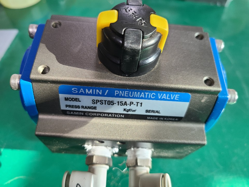 SAMIN PNEUMATIC VALVE SPST05-15A-P-T1 (중고)