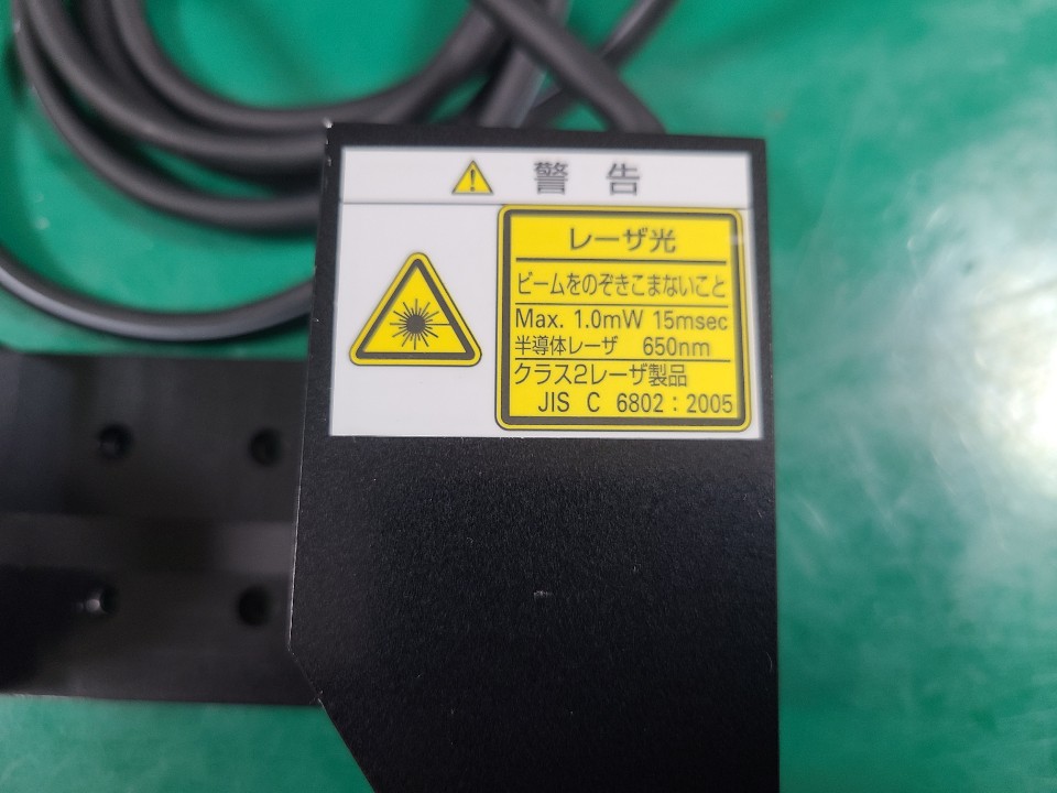 (A급-미사용품) OMRON LASER SENSOR ZS-LD15AF 2M 옴론 레이져 센서