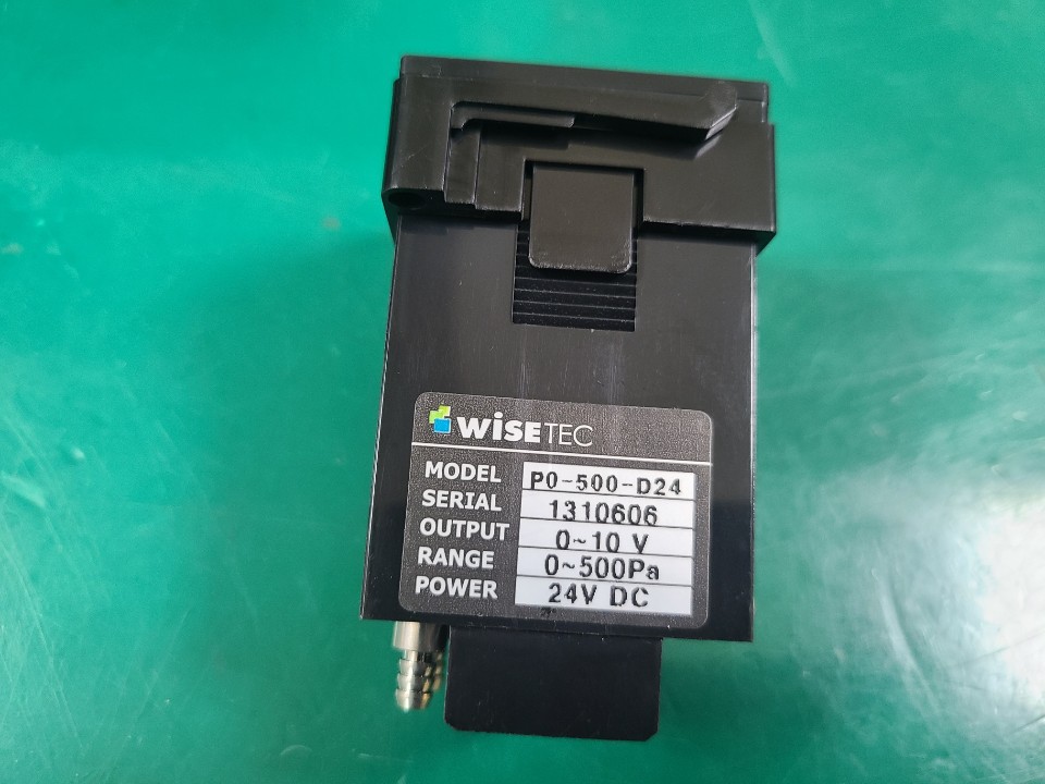 WISETEC MANOMETER WTDM-300  P0-500-D24 (중고) 와이즈텍 디지털 차압계