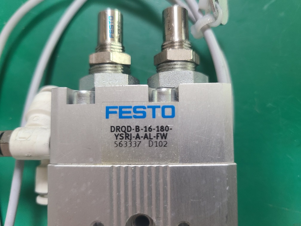 FESTO SEMI-ROTRY CYLINDER DRQD-B-16-180-YSRJ-A-AL-FW 훼스토 로타리 실린더 (중고)