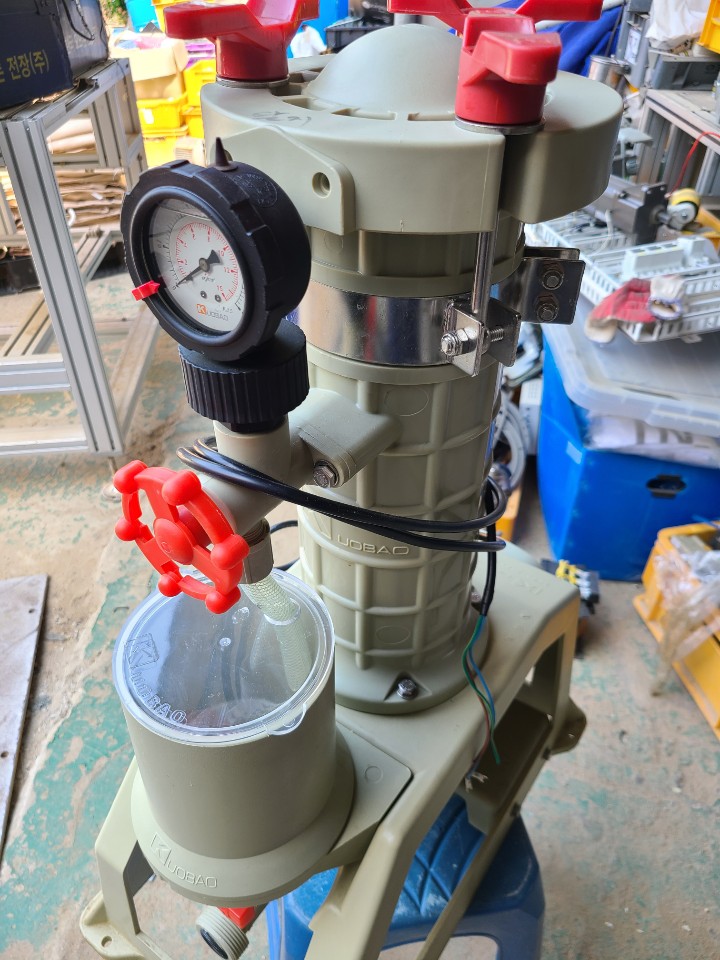 UOBAO CHEMICAL FILTER KX-101-FUEBJS-MP-F-204-SCV(U) (중고) 케미칼 필터