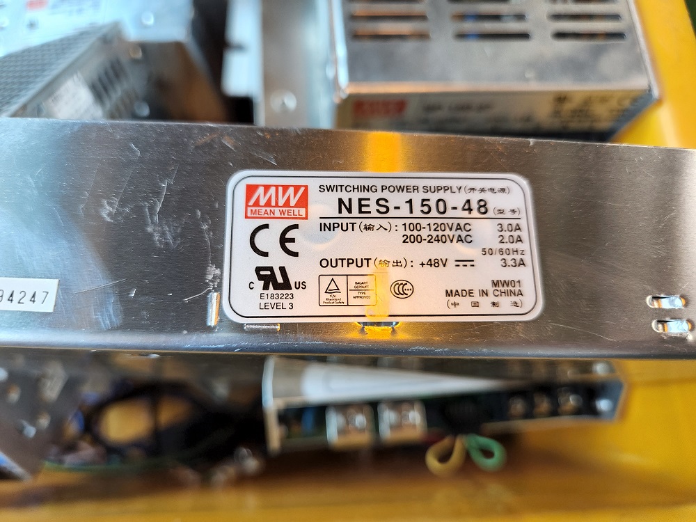 MEAN WELL, POWER SUPPLY, NES-150-48 (중고) 민웰, 파워 서플라이