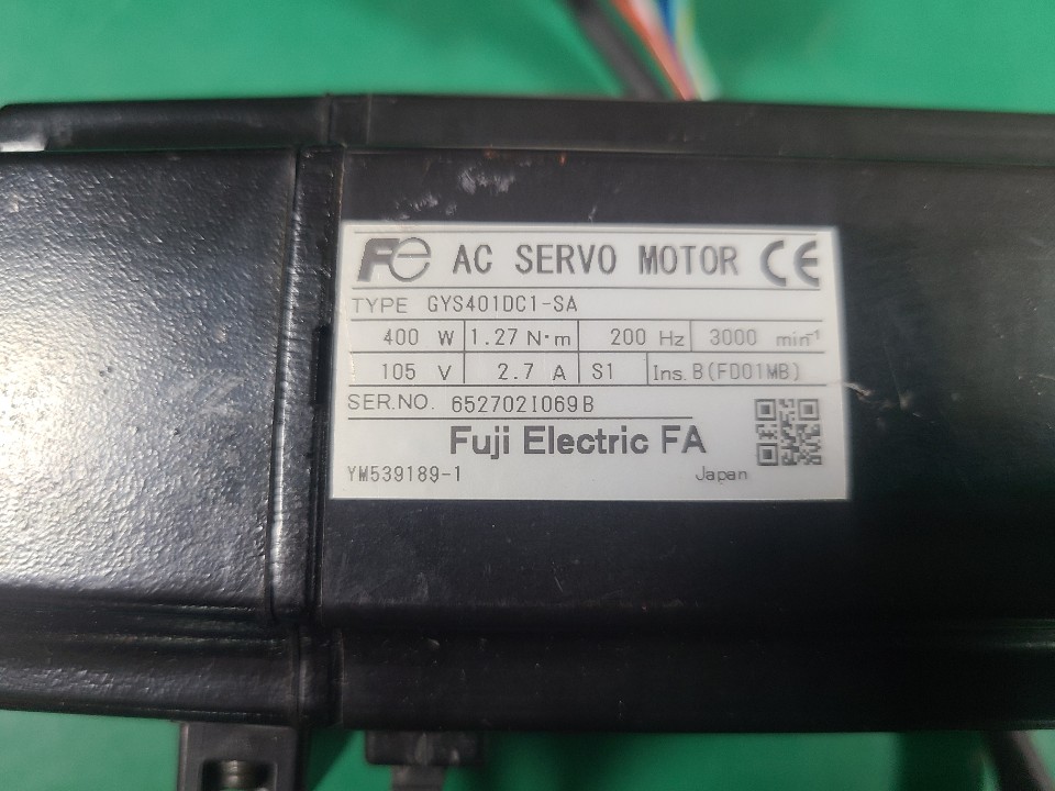 FUJI SERVO MOTOR GYS401DC1-SA (중고) 후지 서보모타