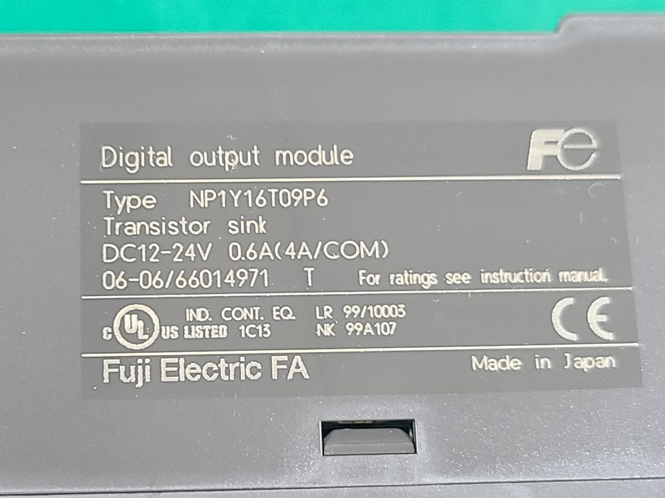 FUJI PLC DIGITAL OUTPUT NP1Y16T09P6 (중고) 후지 디지탈 출력