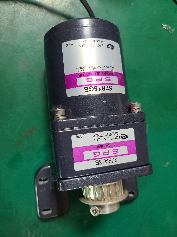 SPG REVERSIBLE MOTOR S7R15GB+S7KA18B (중고) 성신 리버시블 모타 및 감속기