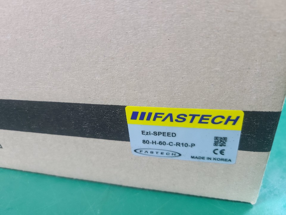 (A급) FASTECH EZI-SPEED 80-H-60-C-R10-P  ESD-60-C + ESG-80-H-R10-P (MOTOR+CONTROL)