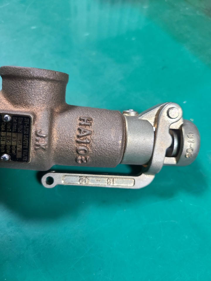 JSA-LT12 SAFETY VALVE HA103 15A/A (중고) 안전밸브